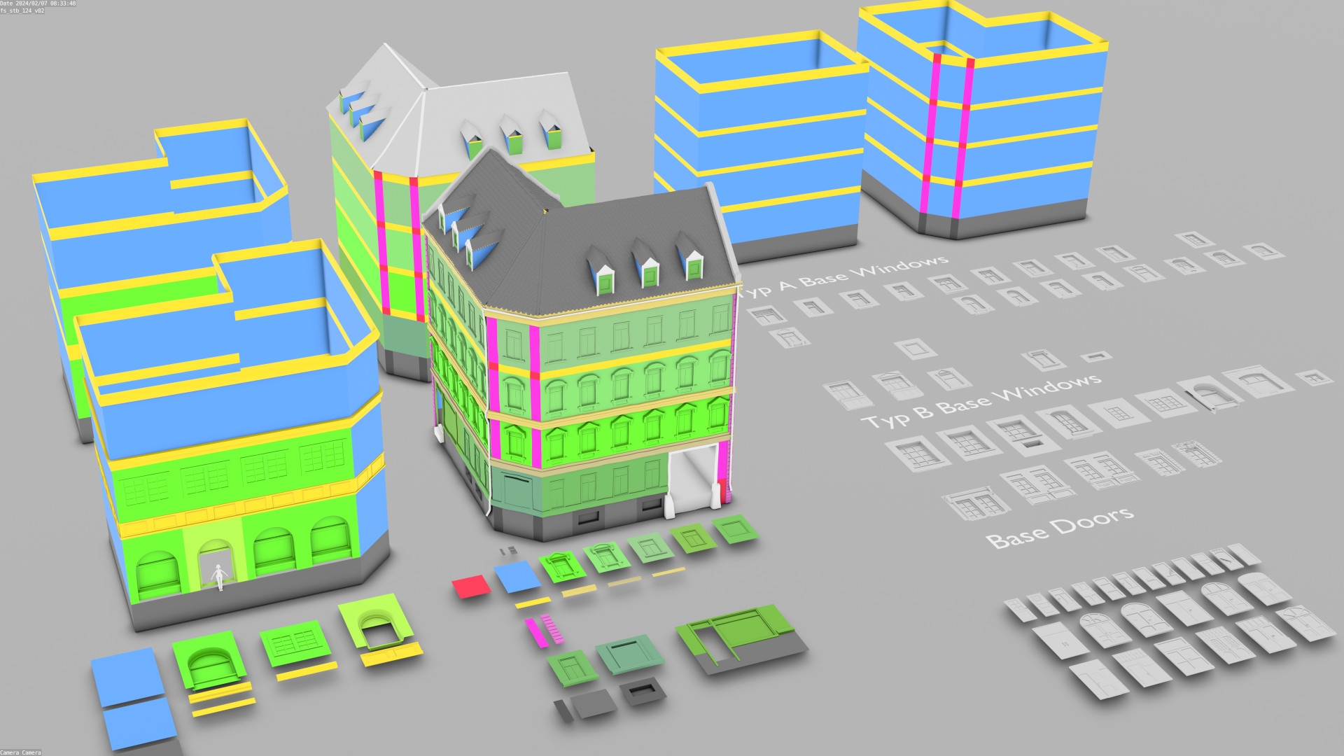 Modulares Gebäudesystem